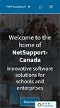Mobile Screenshot of netsupport-canada.com